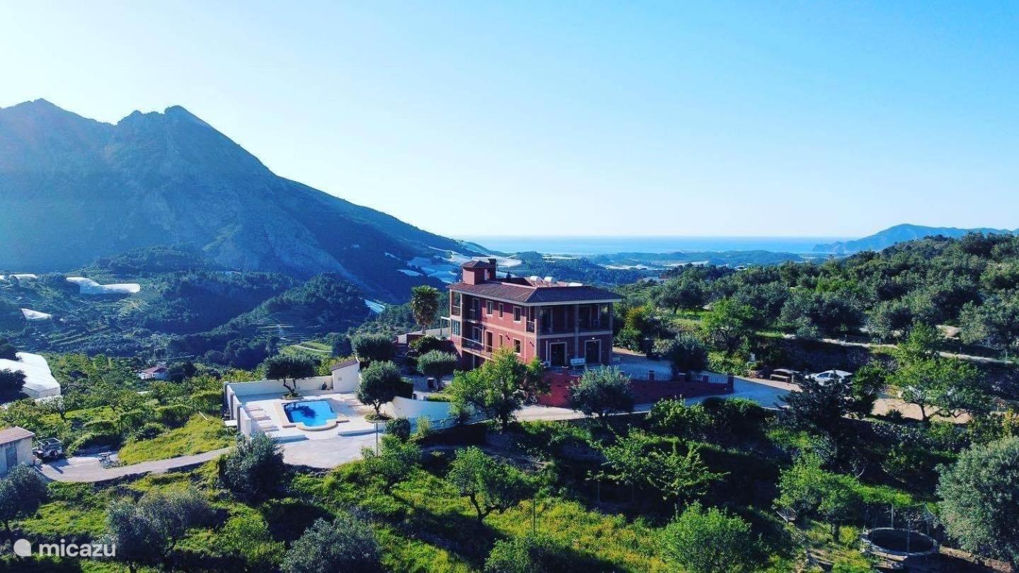 Finca Oliva Bolulla Bagian luar foto